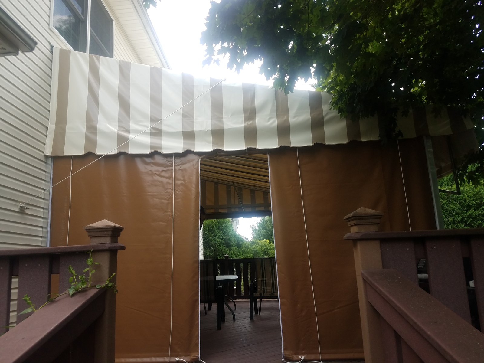 Storefront Retractable Awning