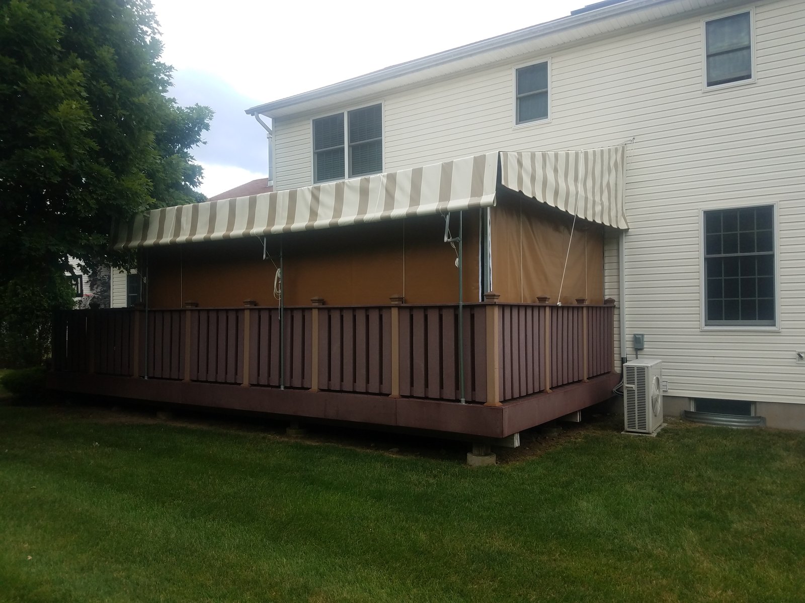 Residential Retractable Patio Awning